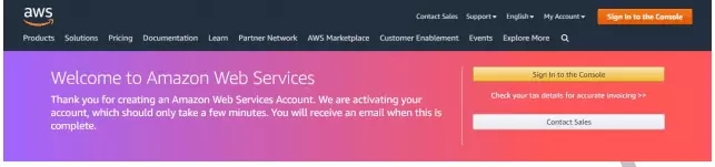 đăng ký vps amazon free